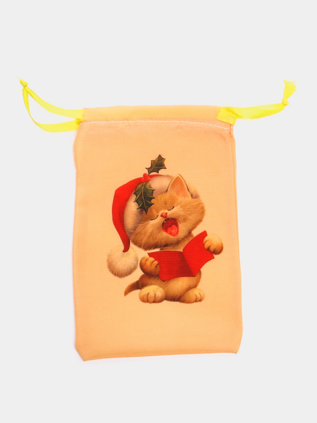 Мешочек новогодний "Кот"
