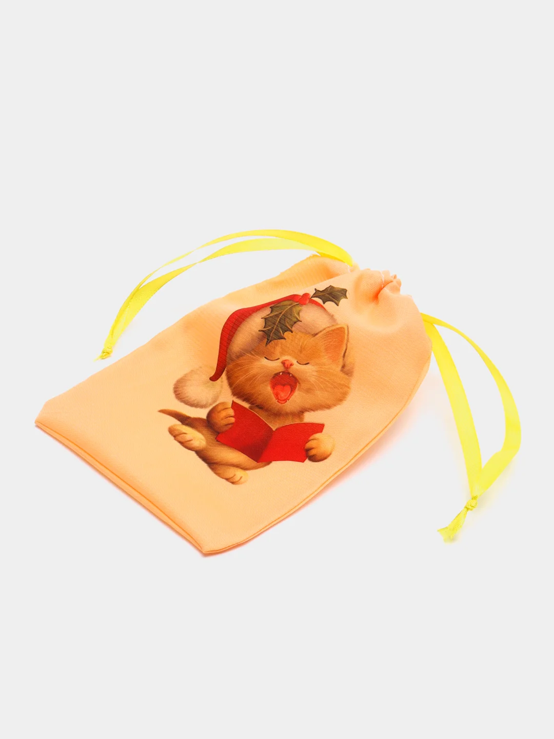 Мешочек новогодний "Кот"