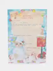 Письмо Деду Морозу в конверте, девочка