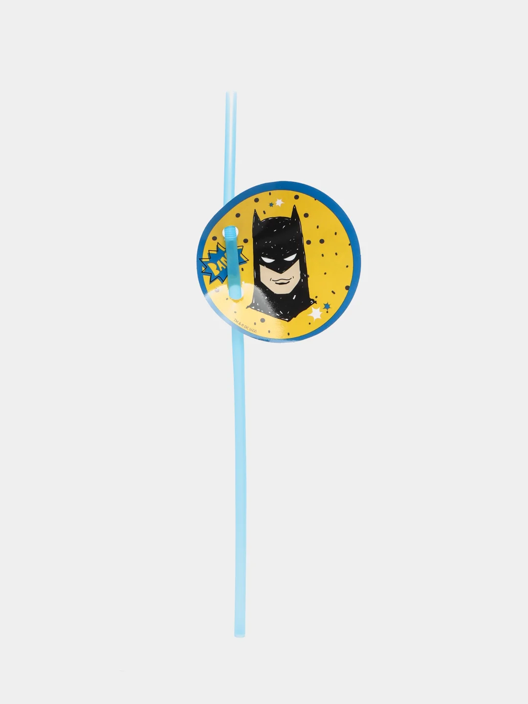 Batman, набор трубочек для коктейля, желтый, 6 шт