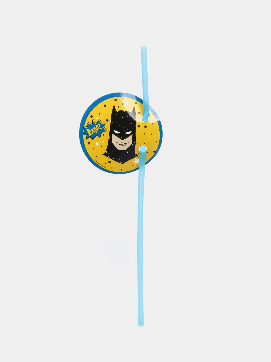 Batman, набор трубочек для коктейля, желтый, 6 шт