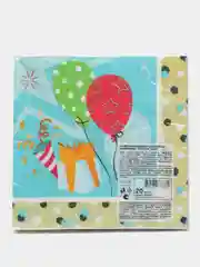 Салфетки бумажные трехслойные "Вечеринка", 33*33 см, 20 шт