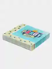 Салфетки бумажные трехслойные "Вечеринка", 33*33 см, 20 шт