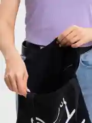 Черный сумка шоппер