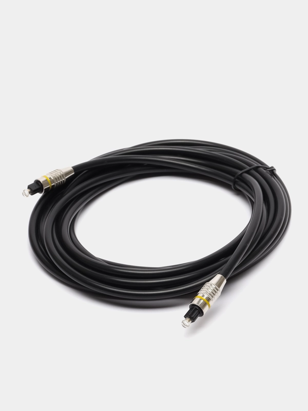 Кабель Toslink M - Toslink M, MK6.0, 5 м, чёрный