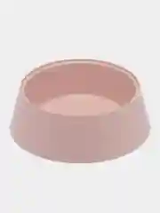 Кремовый миска пластиковая для кошек и собак, поилка для корма и воды 0,3 л