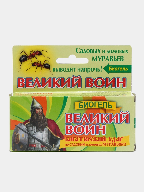 От муравьев Биогель Великий Воин, шприц 45гр