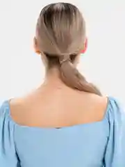 Желтый цепочка с подвеской "Сердце"