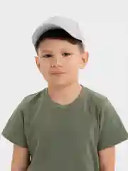 Серебряный бейсболка детская