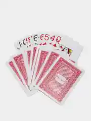 Розовый карты Poker  пластиковые для покера 54 шт и набор из 2-х! Покерные карты, Игральные карты