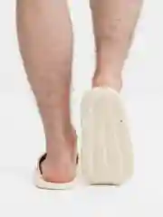 Молочный мужские шлепанцы