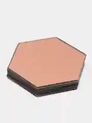 Золотой зеркало наклейка интерьерное декоративное шестигранное