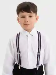 Багровый подтяжки детские
