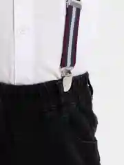 Багровый подтяжки детские