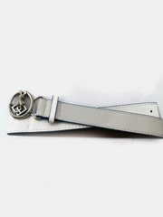 Ремень женский, из искусственной кожи, шириной 2,5 см