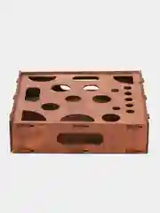 Серый меланж набор для кошек Меридиан "Кураж", с когтеточкой и игрушкой