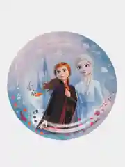 Frozen 2, набор бумажных тарелок, Эльза и Анна 3, 6 шт, d=180 мм