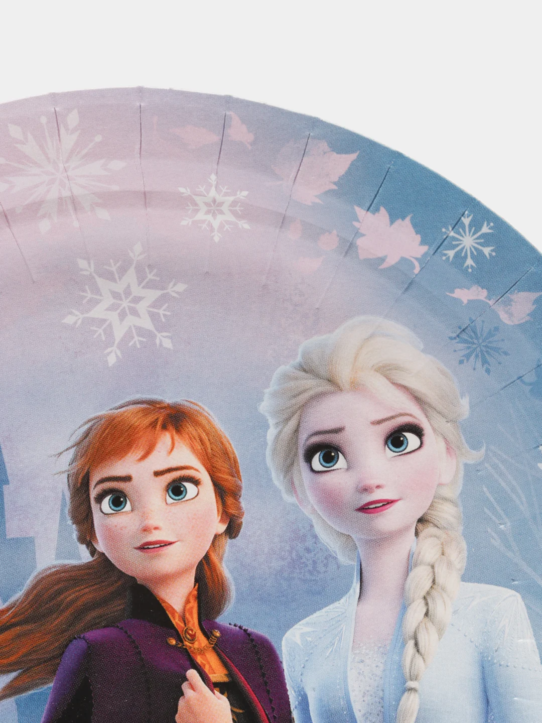 Frozen 2, набор бумажных тарелок, Эльза и Анна 3, 6 шт, d=180 мм