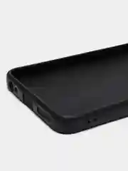 Черный чехол для Tecno Spark 10, Spark 10C силиконовый BROSCORP матовый тонкий с защитой камер