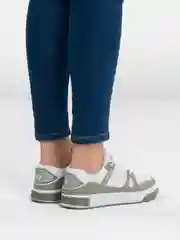 Белый кеды женские, спортивные