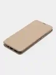 Золотой чехол-книжка для Infinix Hot 12 Play NFC (Инфиникс Хот 12 Плей)