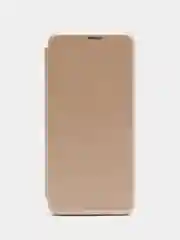 Золотой чехол-книжка для Infinix Hot 12 Play NFC (Инфиникс Хот 12 Плей)