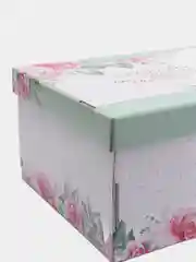 Мятный большая подарочная коробка, складная, 31 х 25 х 16 см