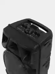 Черный портативная большая колонка ZQS-8210 с микрофоном, беспроводная, с Bluetooth и FM радио