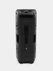 Черный портативная большая колонка ZQS-8210 с микрофоном, беспроводная, с Bluetooth и FM радио