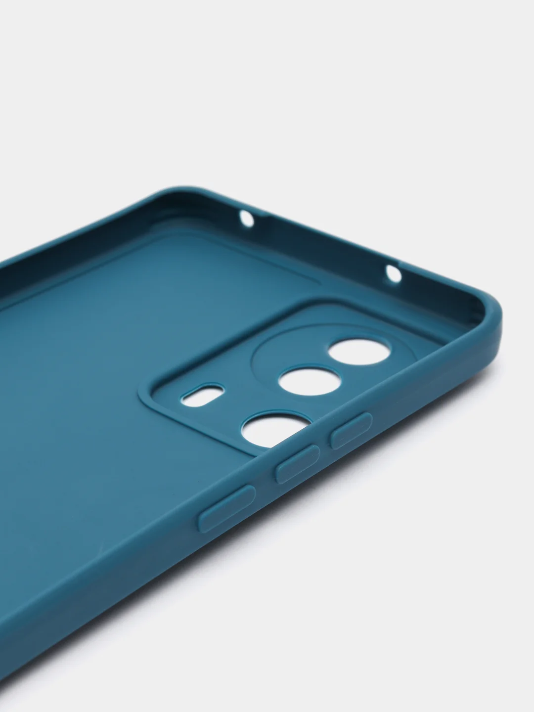 Синий чехол для Xiaomi 13 Lite силиконовый (Ксиоми 13 лайт), силиконовый, c защитой камеры
