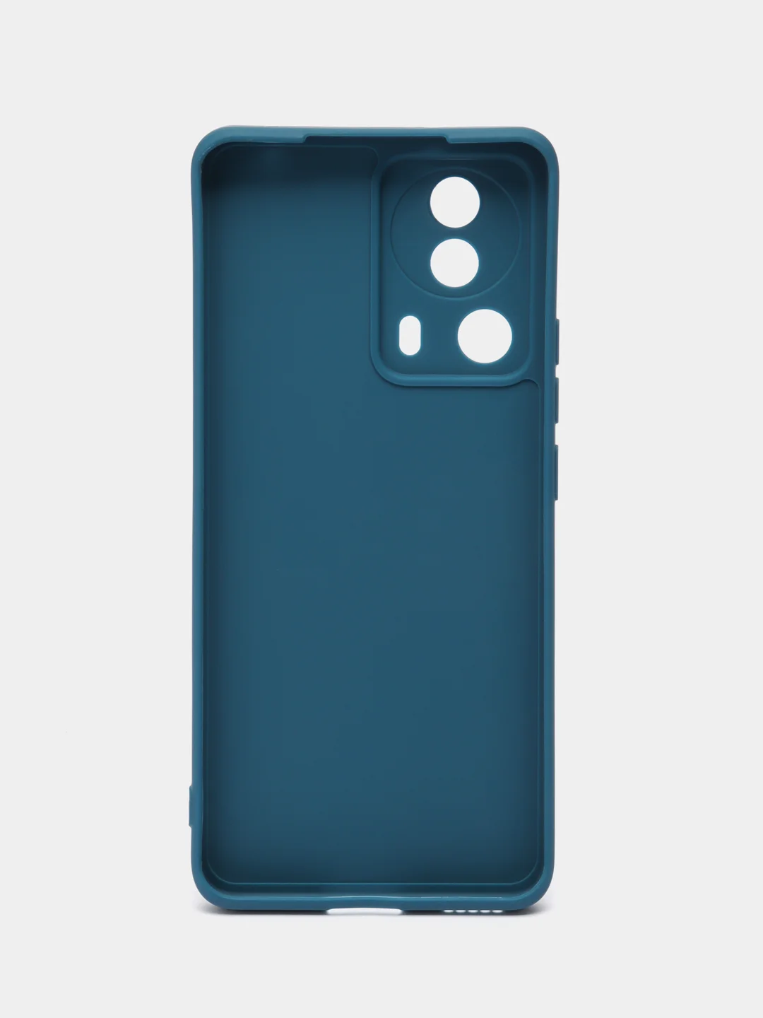 Синий чехол для Xiaomi 13 Lite силиконовый (Ксиоми 13 лайт), силиконовый, c защитой камеры