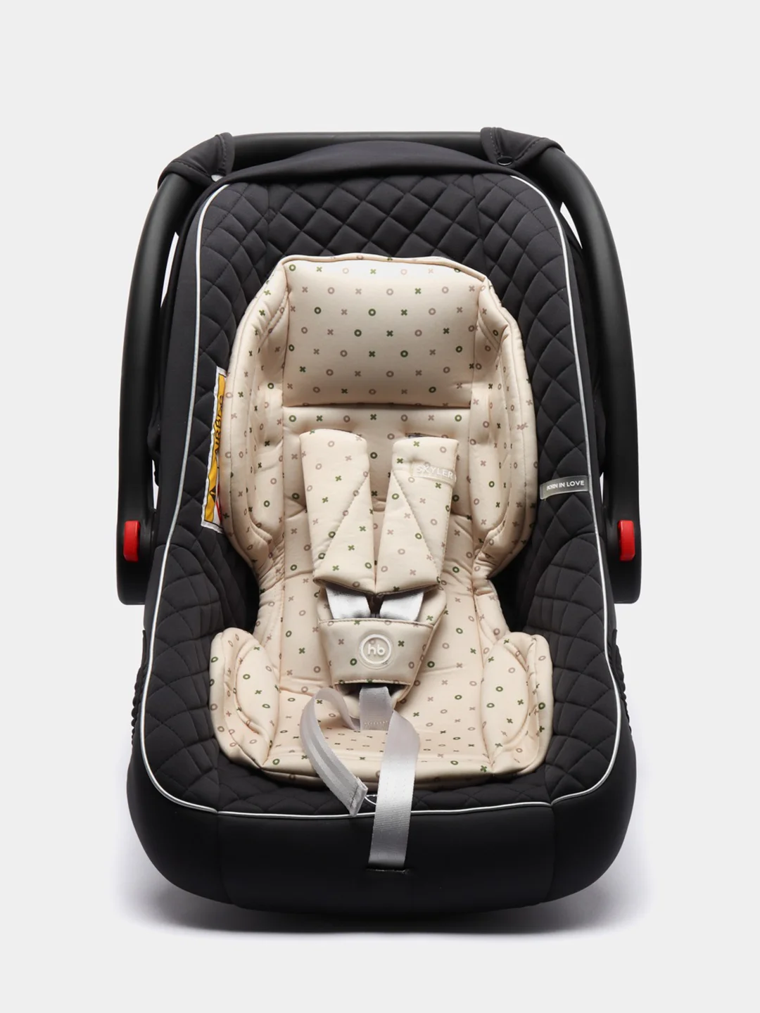 Черный автокресло "SKYLER V2" Happy Baby