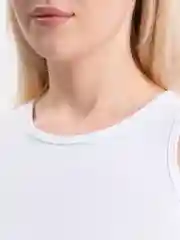 Белый майка