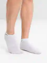 Короткие белые мужские носки