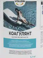 Коагулянт 1 литр VITA UDIN - средство для очистки воды в бассейне жидкое