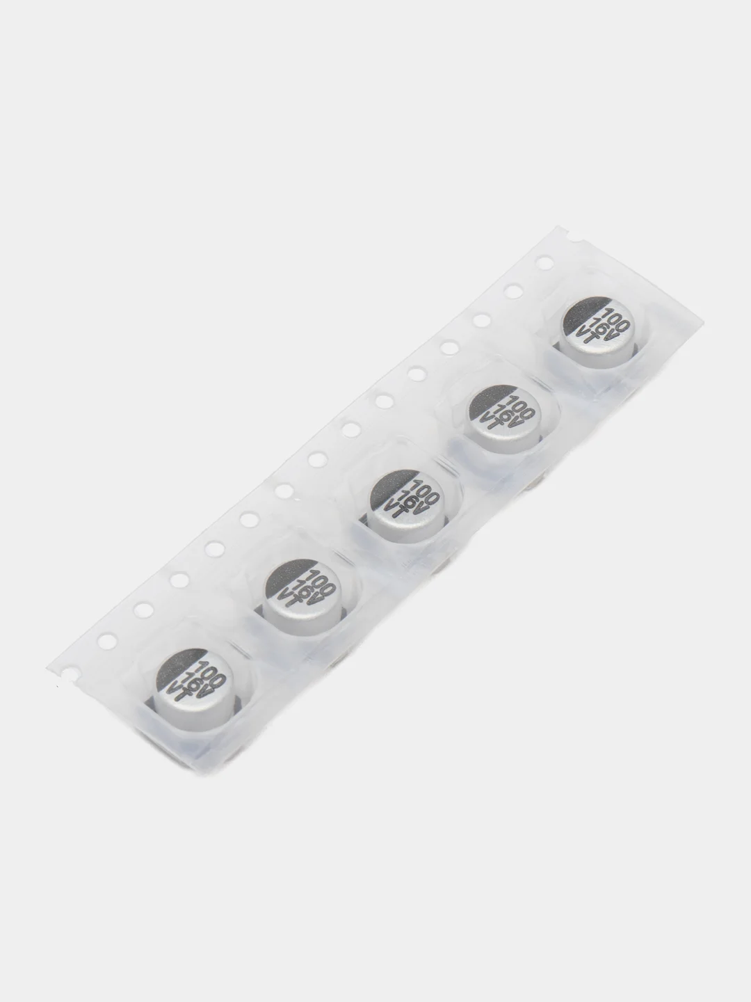 25 штук Конденсатор SMD 100uF 16V 6.3x5.4 105*C 100мкф 16В твердотельный