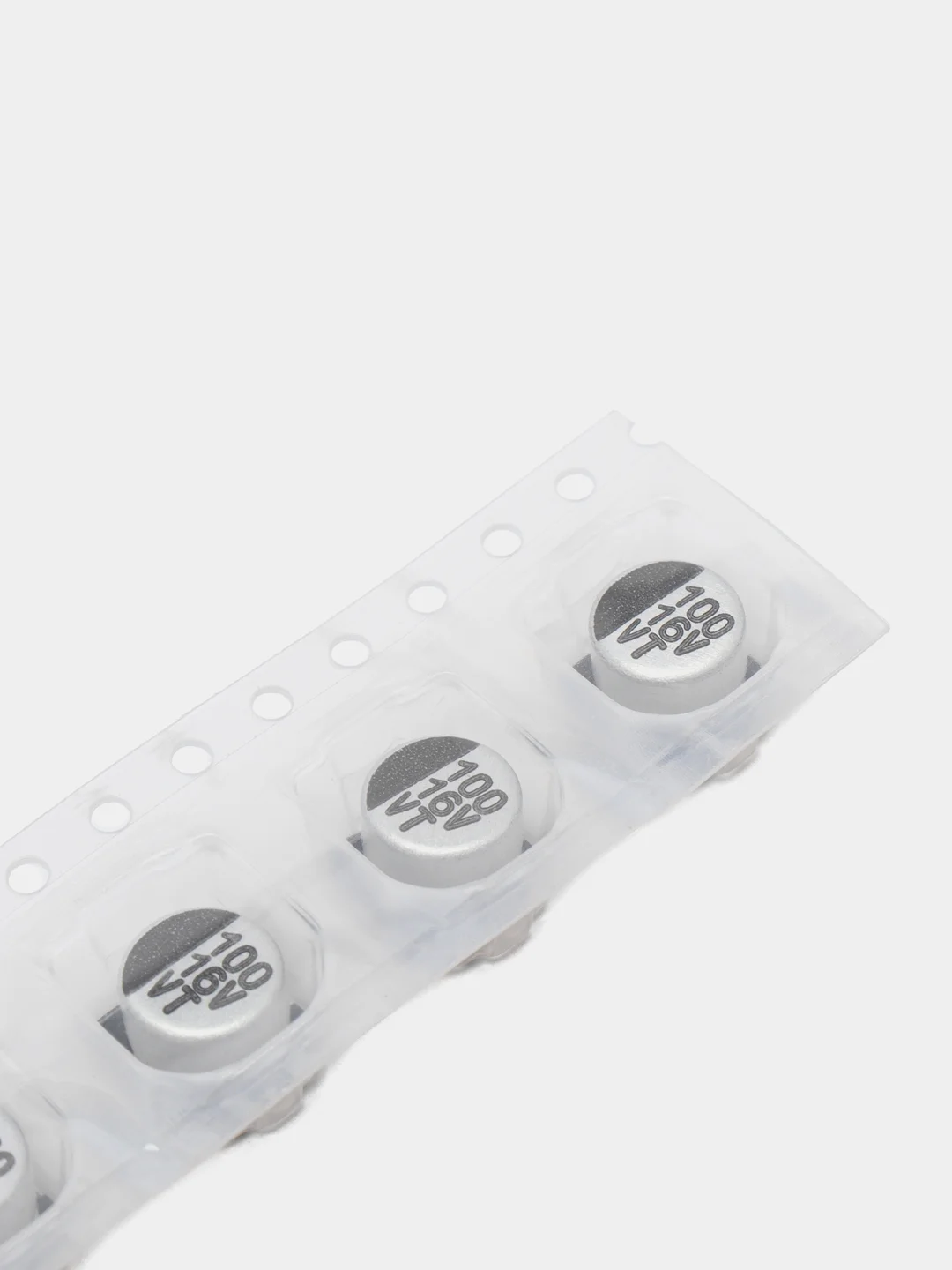 25 штук Конденсатор SMD 100uF 16V 6.3x5.4 105*C 100мкф 16В твердотельный