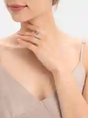 Кольцо "Сердце", цвет серебро