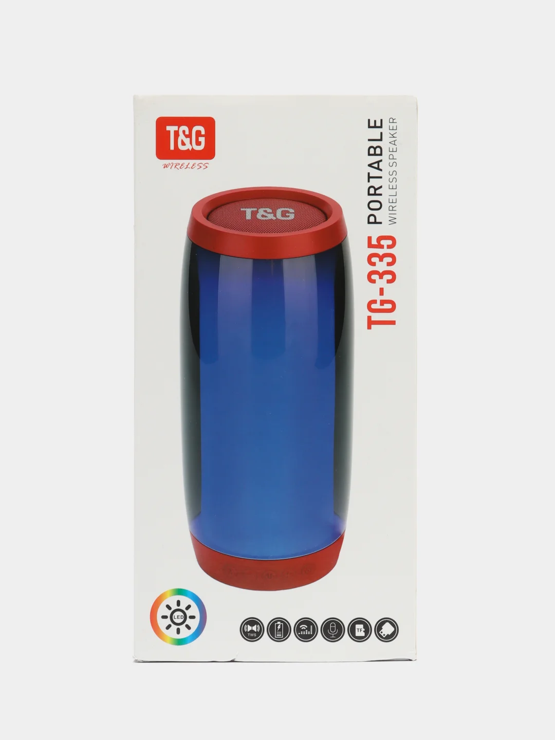 Красный беспроводная колонка TG 335