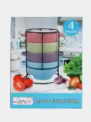 Разноцветный супница, 4 штуки