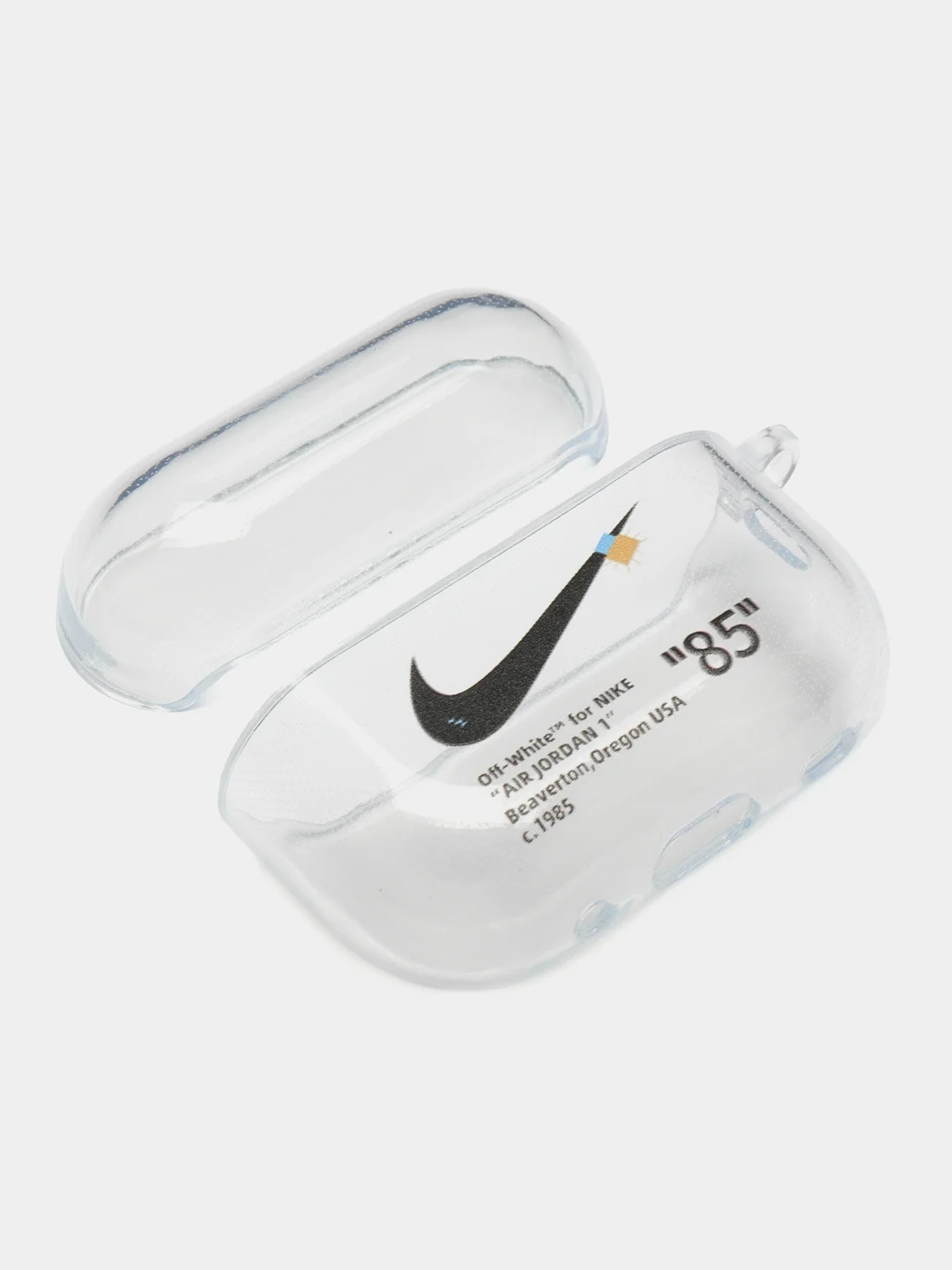 Бежевый меланж чехол для наушников AirPods Pro, силиконовый