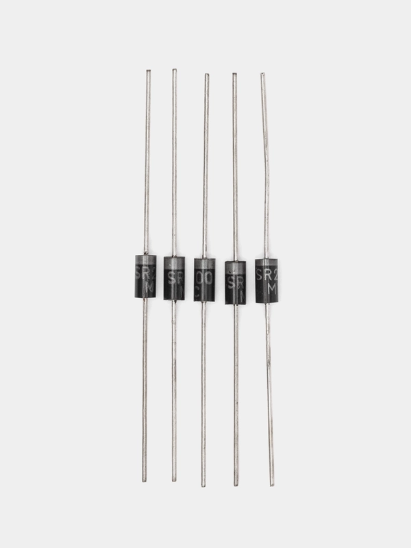 10 штук Диод SR2100 (2A 100V) DO-15