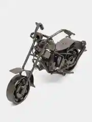 Аметистовый украшение интерьера байк, мотоцикл "Harley Davidson", "Урал", "Hand Made", Пушка