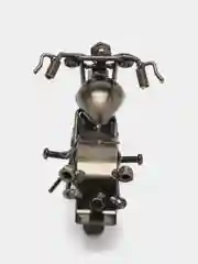 Аметистовый украшение интерьера байк, мотоцикл "Harley Davidson", "Урал", "Hand Made", Пушка