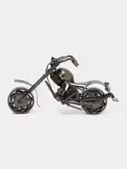 Аметистовый украшение интерьера байк, мотоцикл "Harley Davidson", "Урал", "Hand Made", Пушка