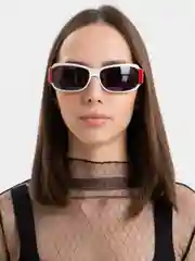 Красный очки солнцезащитные солнечные модные