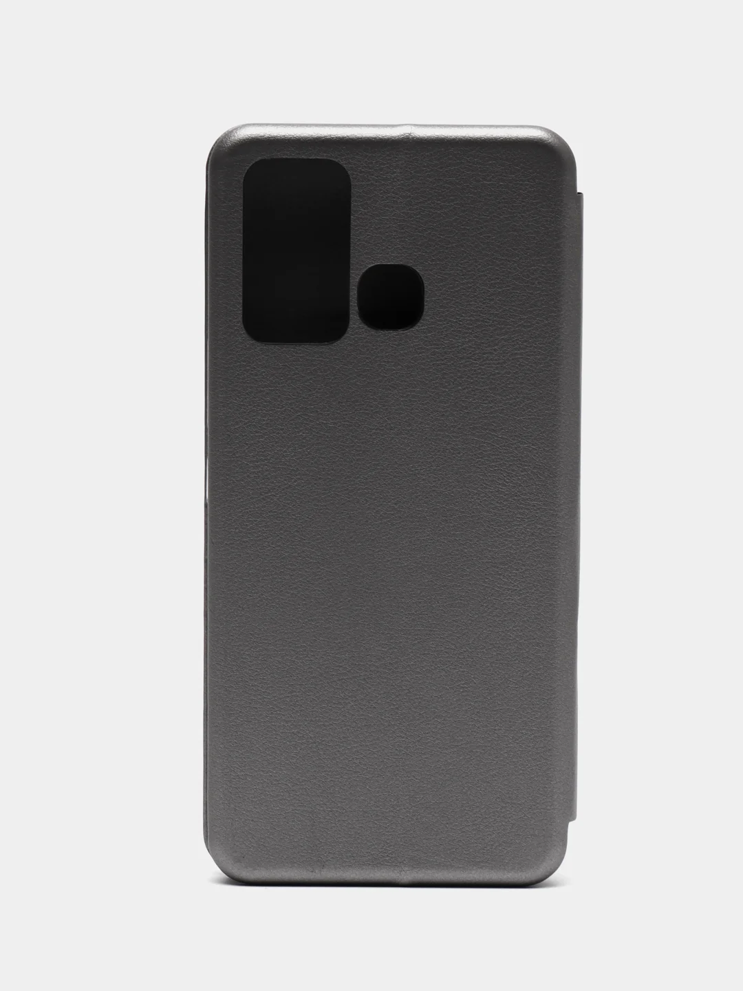 Серый чехол-книжка для Infinix Hot 12 Play NFC (Инфиникс Хот 12 Плей)