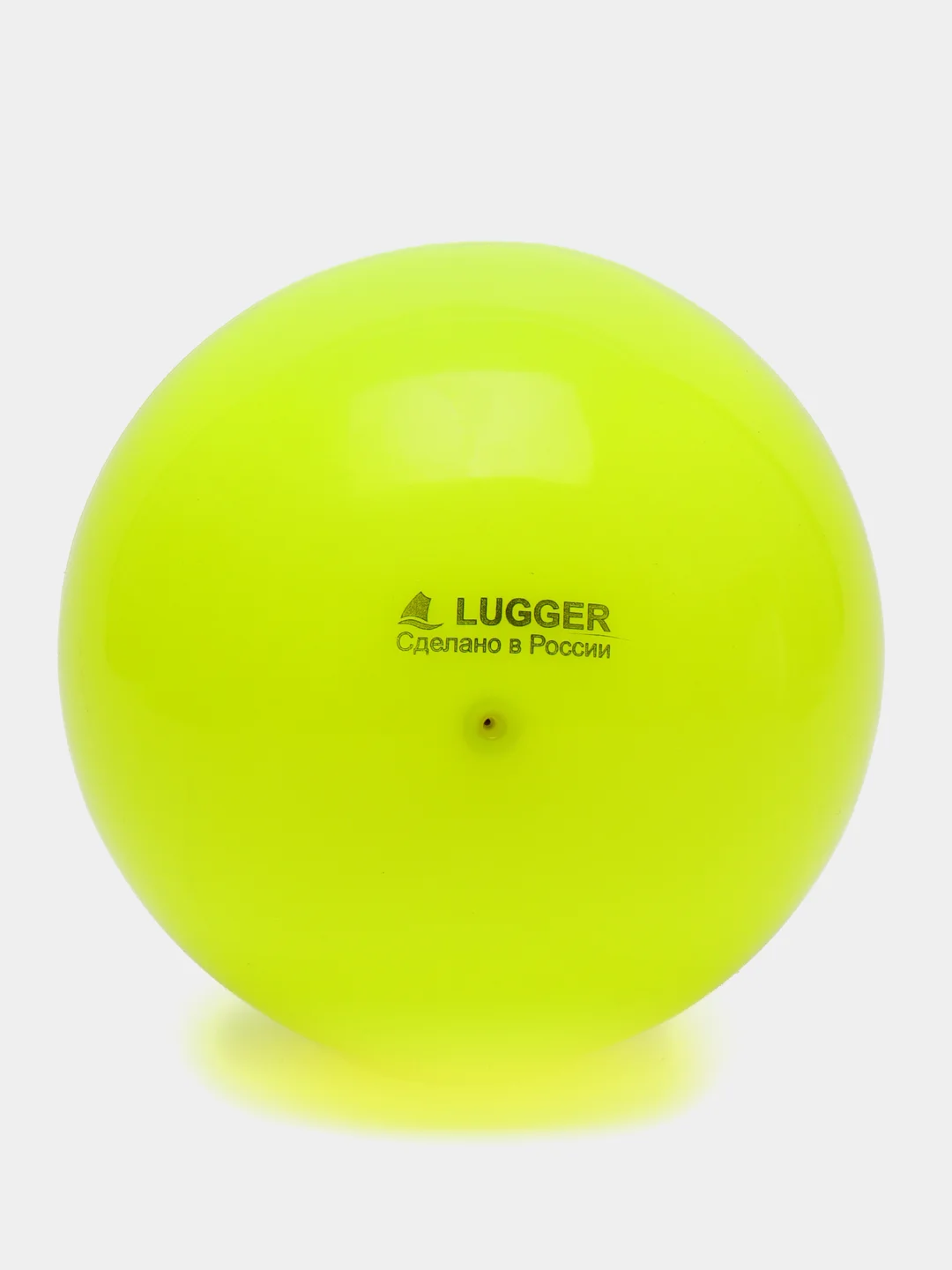 Желтый мяч для художественной гимнастики 15 см ,Lugger