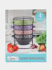 Белый супница, 4 штуки