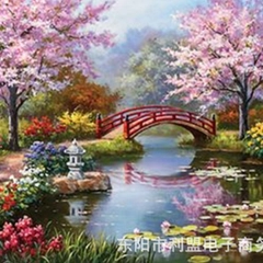 Алмазная мозаика без подрамника "Пейзажи", 30*40 см